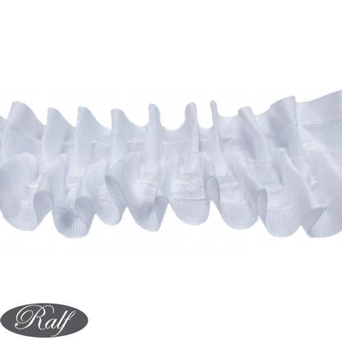 Rejansa Perdea 4 fire, alba, 60 mm, model fagure